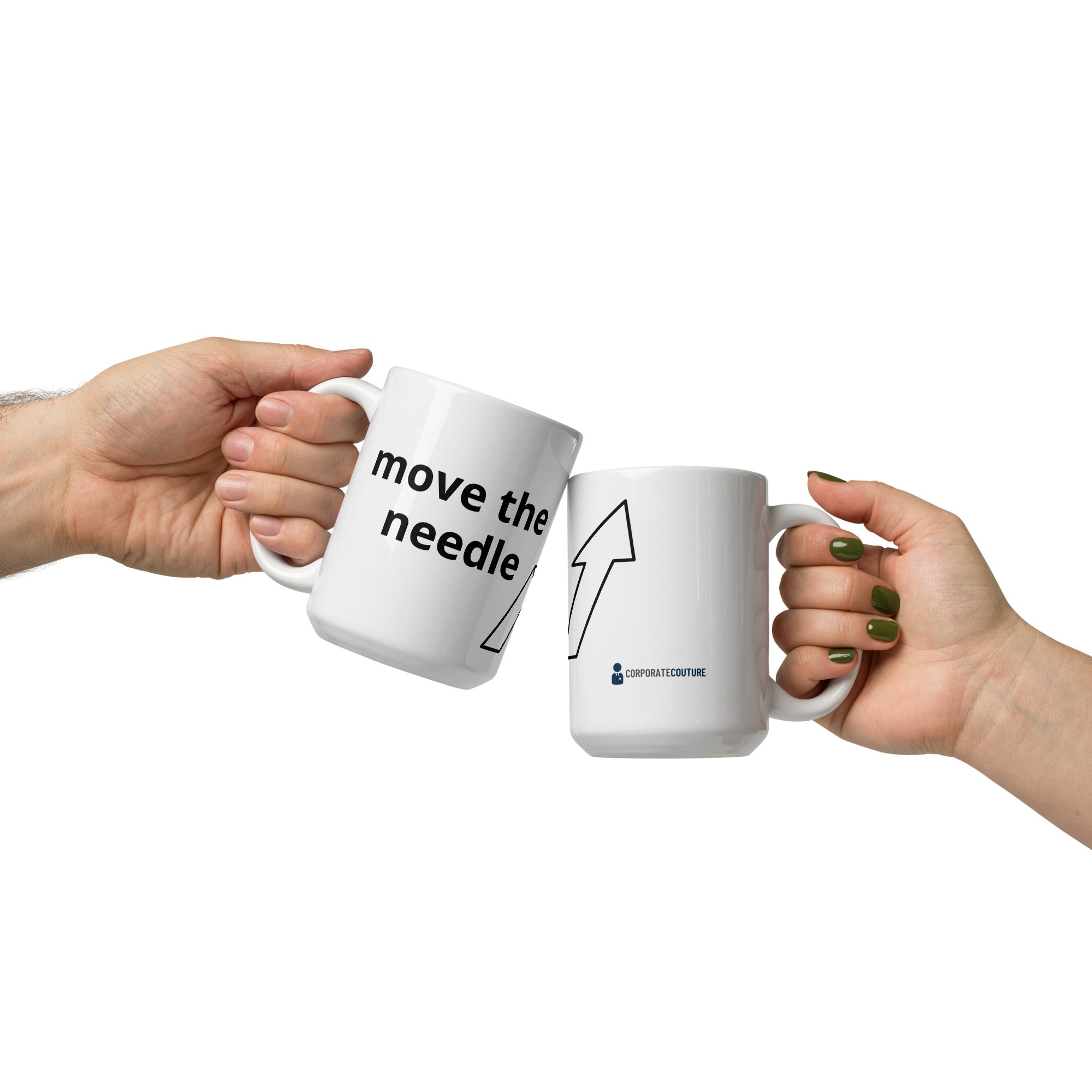 Move the Needle - White Glossy Mug