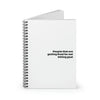 People Getting Fired - Spiral Notebook Ruled Line